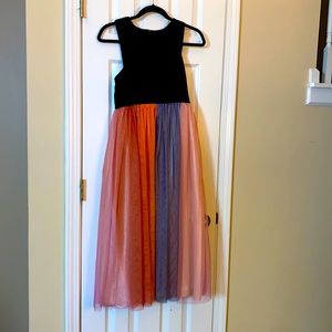 Sequin Hearts Girls Rainbow Dress Size 16